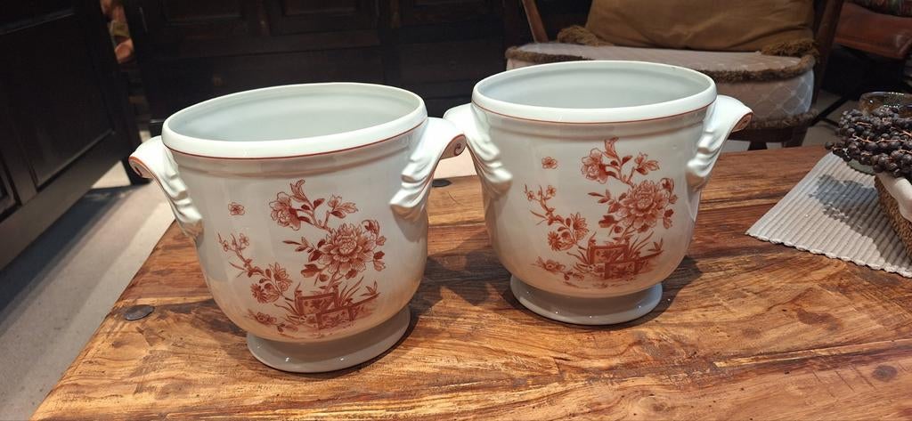 2 potten Vista Alegre, Ophalen of Verzenden