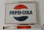 Publicité vintage de Pepsi-Cola en verre miroir, Collections, Enlèvement ou Envoi