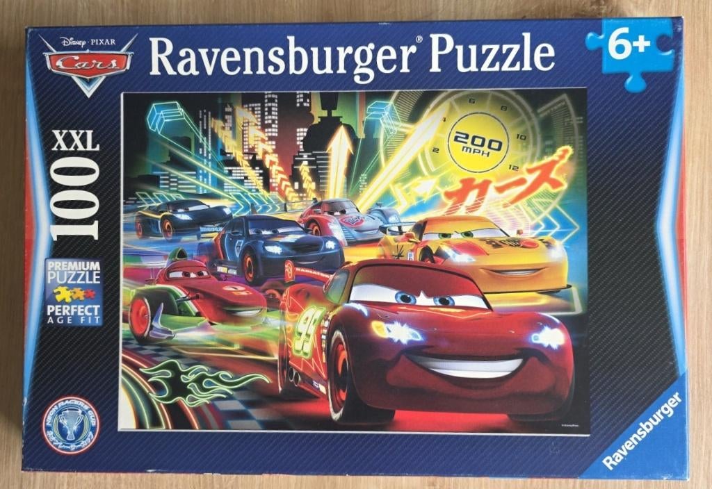 Ravensburger Puzzle Cars Neon 6+, Envoi, Plus de 50 pièces, Comme neuf, 6 ans ou plus