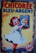 CHICOREE REKLAME -METAAL-, Enlèvement ou Envoi