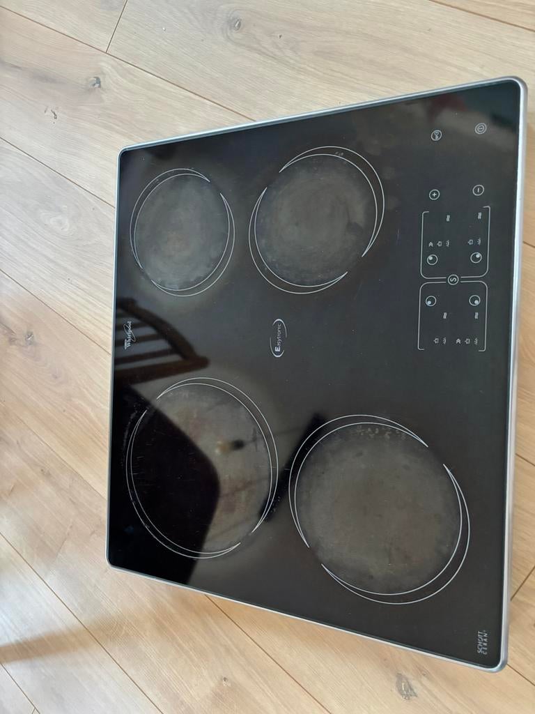 Keramische kookplaat, Electroménager, Tables de cuisson, 4 zones de cuisson, Enlèvement, Utilisé, Encastré