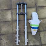 Kawasaki KLR 650 Tengai voorvork met spatbord, kroonplaten, Enlèvement ou Envoi, Utilisé