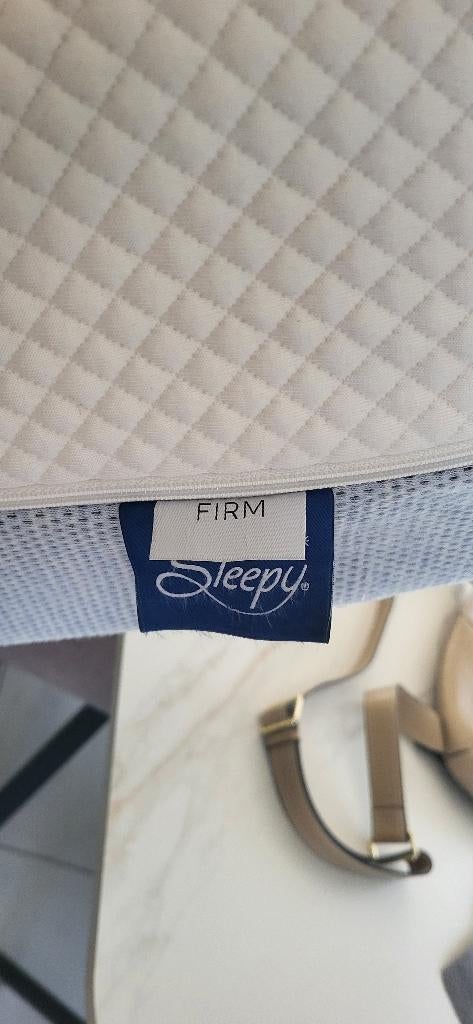 Matras sleepy 160x200, Maison & Meubles, Chambre à coucher | Matelas & Sommiers, Matelas, Comme neuf, Enlèvement, 200 cm