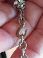 COLLIER ANCIEN ORIGINAL YSL DES ANNÉES 50/60, Enlèvement ou Envoi, Comme neuf, Brun, Autres matériaux