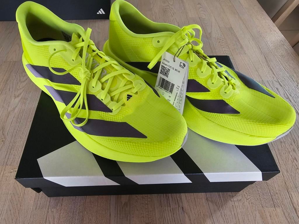 Adidas Adizero EVO SL geweven

Nieuwe maat 46, Ophalen, Adidas