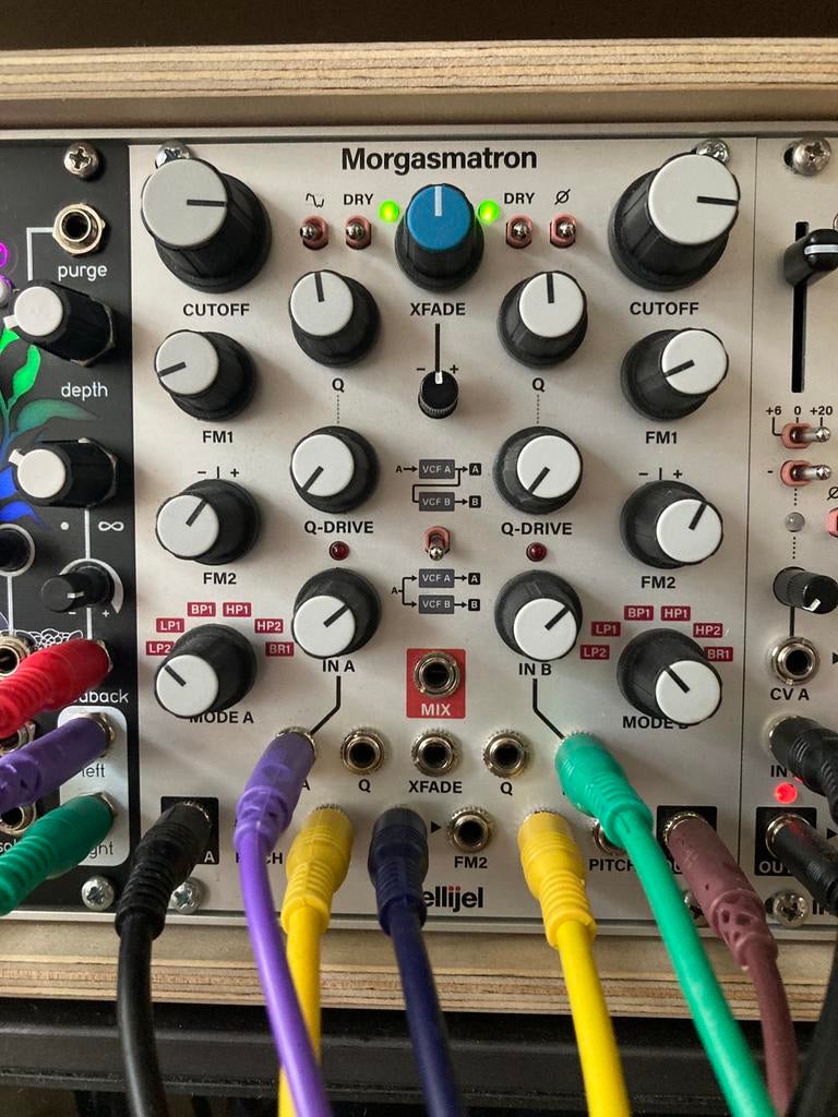 Intellijel Morgasmatron + Befaco Instrument Interface, Muziek en Instrumenten, Ophalen of Verzenden, Zo goed als nieuw