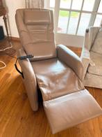 Relaxzetel elektrisch leder Ergodôme - nieuwprijs 2700 Eur, Huis en Inrichting, Ophalen, Gebruikt, Leer
