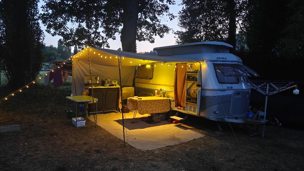 Caravanluifel Eriba Touring, Caravanes & Camping, Auvents, Enlèvement, Utilisé, Ten Cate All Season 200g/m2, Reda