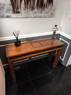 Console bois massif exotique sheesham palissandre artisanale, Maison & Meubles