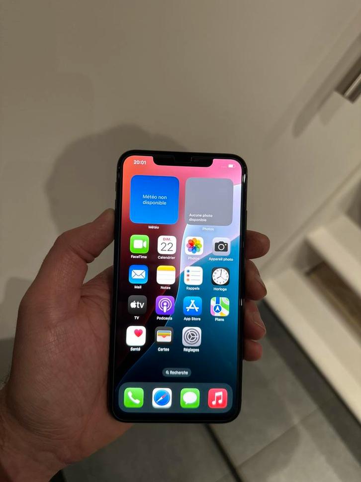 Iphone xs max 256GB batterie 77%, Télécoms, Téléphonie mobile | Apple iPhone, Comme neuf, 256 GB, iPhone XS Max, Enlèvement
