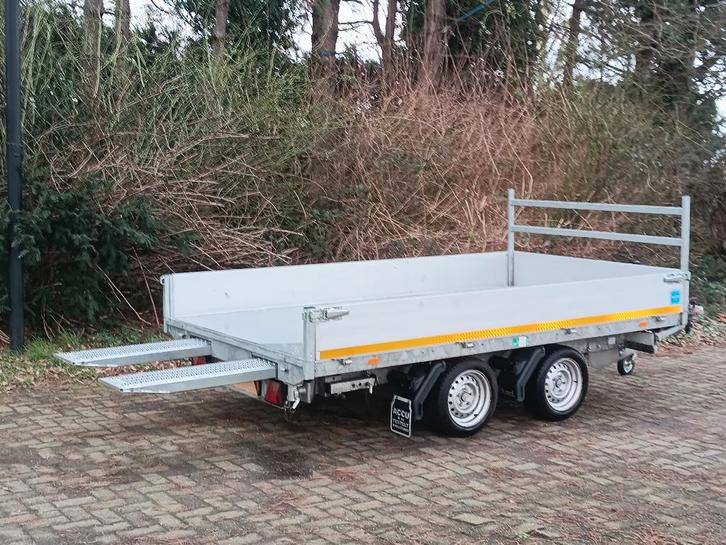 Kipper aanhanger, Eduard, 3.30m x 1.80m MTM=3000kg, Auto diversen, Aanhangers en Bagagewagens, Zo goed als nieuw, Ophalen