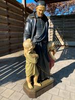 Groot plaasteren beeld St.Vincentius a Paulo, Ophalen