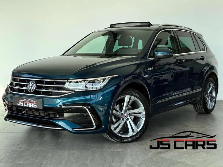 Volkswagen Tiguan 2.0TDI R-LINE-1ERPRO-COCKPIT-T.O-CARPLAY-C, Auto's, Volkswagen, Bedrijf, Te koop, Tiguan, ABS, Achteruitrijcamera