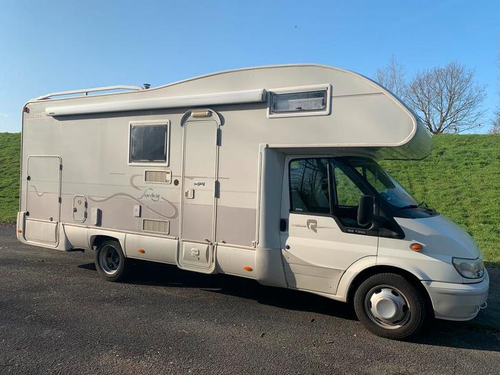 Ford Rimor Super Brig 2004, Caravanes & Camping, Camping-cars, Particulier, jusqu'à 5, Alcôve, Ford, Ford, Diesel, Boîte manuelle