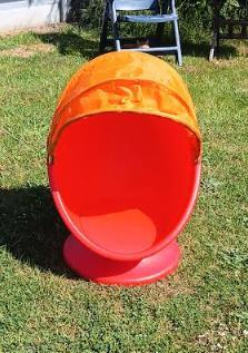 Fauteuil oeuf pivotant enfant, Enfants & Bébés, Chaises pour enfants, Utilisé, Autres types, Enlèvement ou Envoi