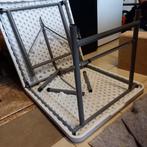 table pliante, Comme neuf, Synthétique, Enlèvement, 75 cm ou plus