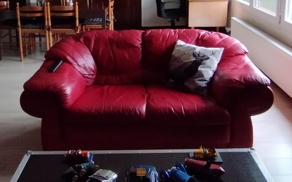 deux divans, Enlèvement, Utilisé, Quatre personnes ou plus, Cuir