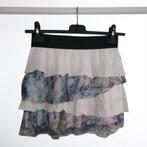 Jupe blanche et violette Metrowave, taille S/M, Neuf, Blanc, Envoi, Au-dessus du genou