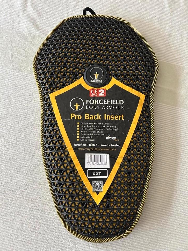 Forcefield Body Armour – Pro Back Insert, Motoren, Kleding | Motorkleding, Overige typen, Dames, Heren, Nieuw zonder kaartje, Ophalen of Verzenden