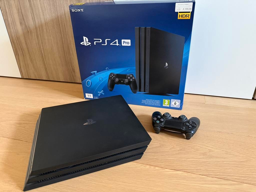 Playstation 4 Pro console met doos, Enlèvement, Comme neuf, Pro
