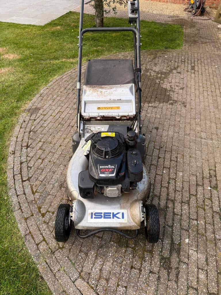 Grasmaaier iseki met rol 53cm, Jardin & Terrasse, Tondeuses à gazon, Comme neuf, Enlèvement