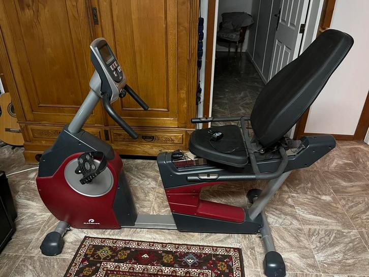 Betavus ligfiets hometrainer, Sports & Fitness, Appareils de fitness, Comme neuf, Couché, Jambes, Métal, Enlèvement