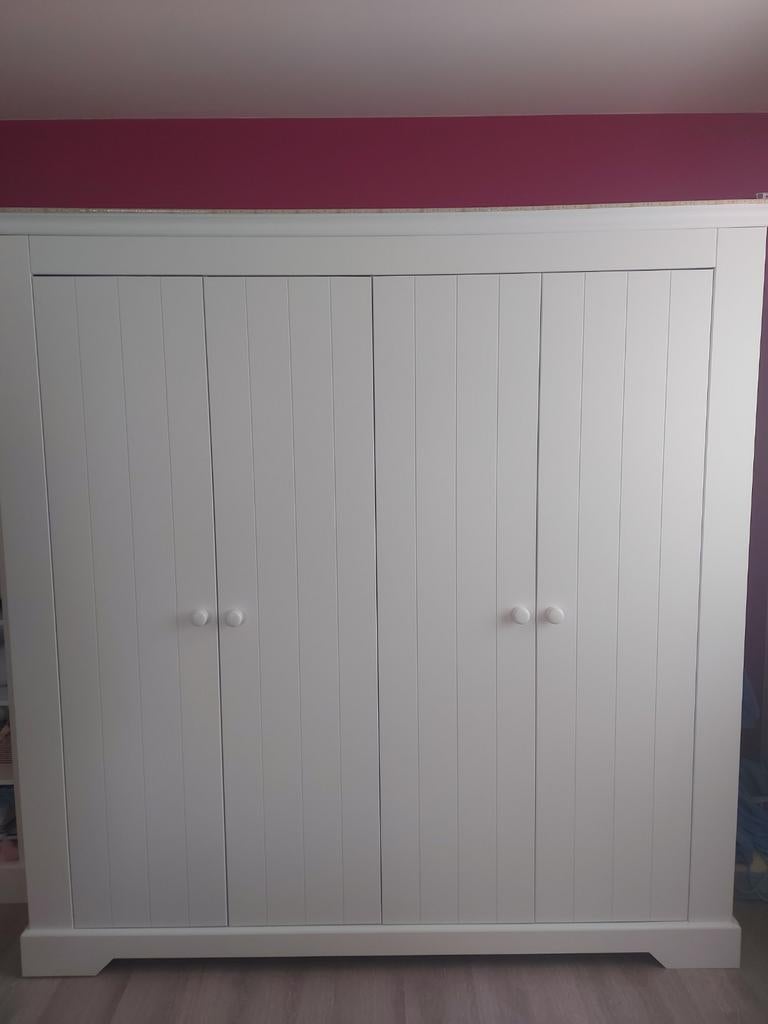 Chambre blanche, Maison & Meubles, Armoires | Penderies & Garde-robes, Enlèvement