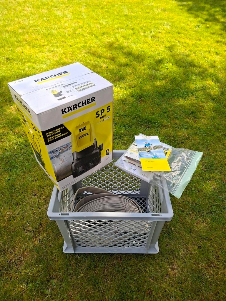 KÄRCHER vuilwater dompelpomp., Tuin en Terras, Hand-tuingereedschap, Ophalen