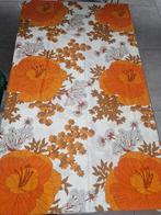 Retro tafelkleed uit de jaren 70 met enorme bloemen motief, Ophalen of Verzenden