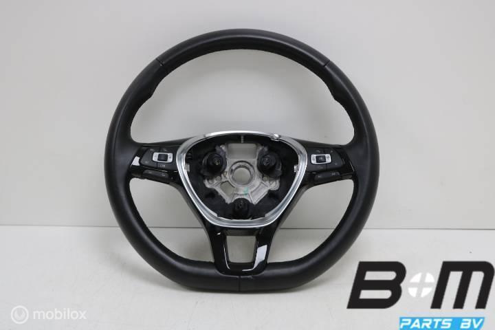 Multifunctioneel leder stuur VW Jetta 5C6 5C0419091BL, Auto-onderdelen, Interieur en Bekleding, Gebruikt