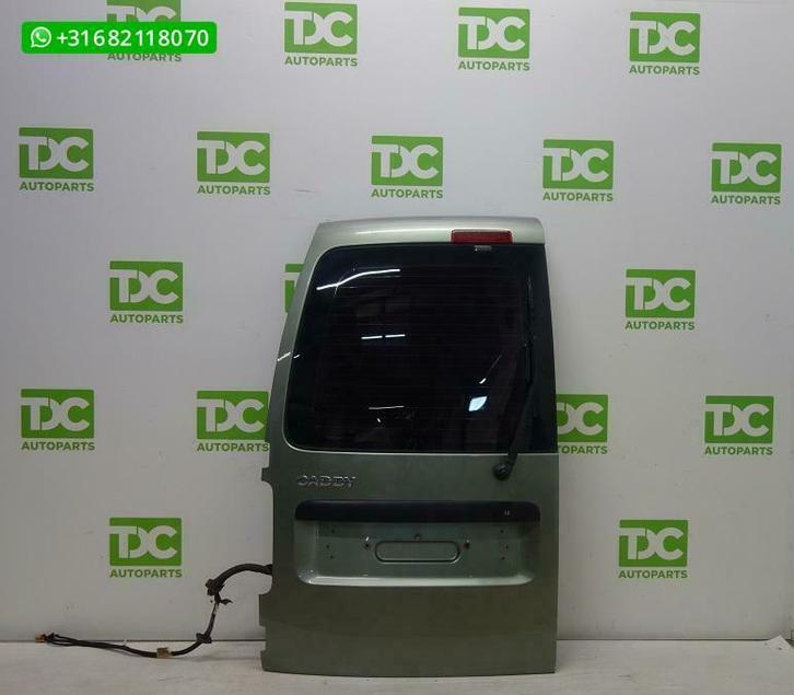 Volkswagen Caddy ('03-'10) Achterdeur links fresco green, Auto-onderdelen, Carrosserie, Deur, Volkswagen, Achter, Links, Gebruikt