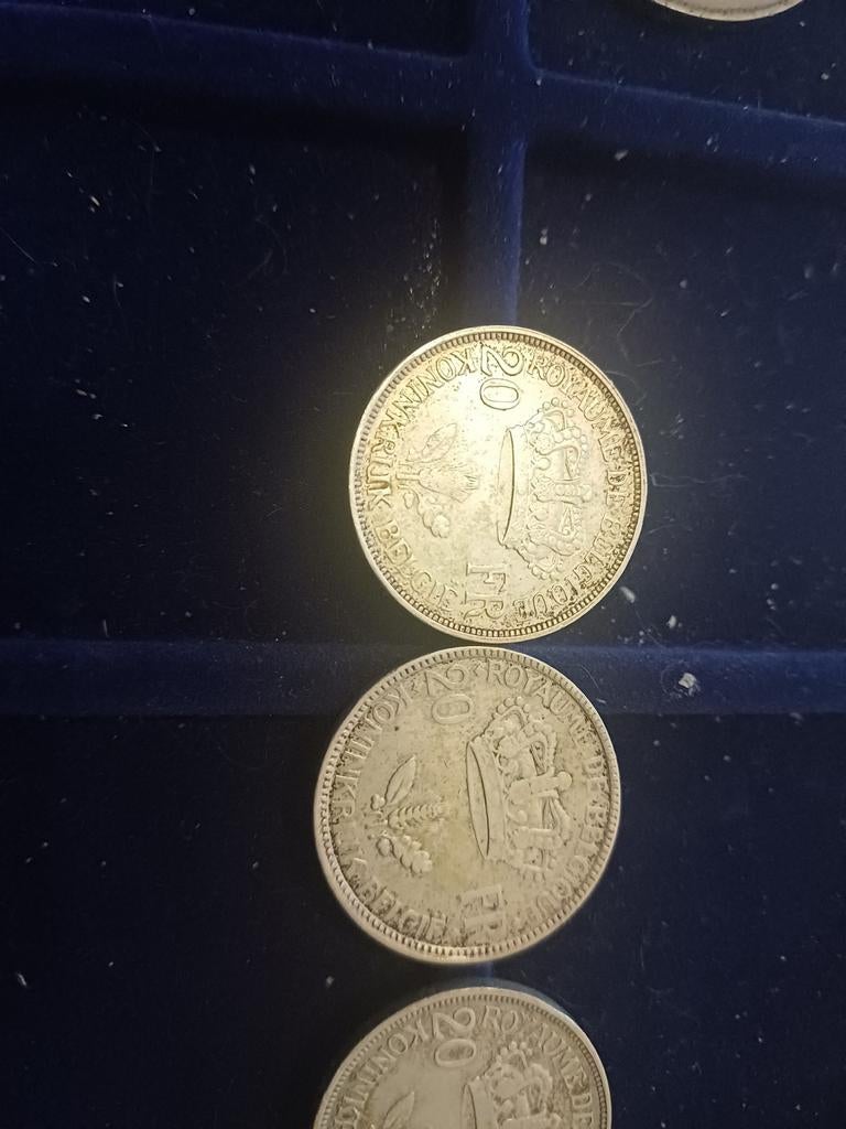 4 maal 20 frank 1934-35, Ophalen of Verzenden