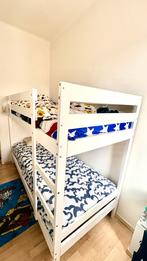 lit superposé blanc, 90x200 cm, Enfants & Bébés, Enlèvement, Neuf, Lits superposés