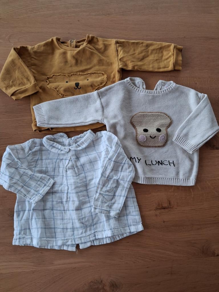 Mango-kledingset voor meisjes van 3-6 maanden in zeer goede, Mango, Ophalen of Verzenden, Zo goed als nieuw, Truitje of Vestje