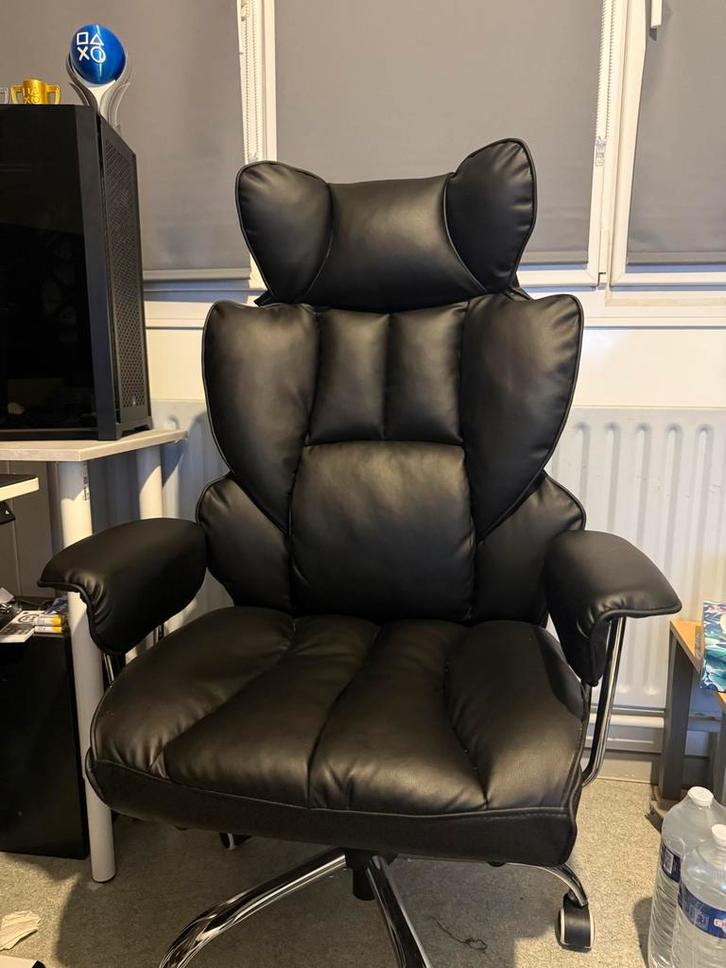 Fauteuil de bureau GTPLAYER, Maison & Meubles, Chaises de bureau, Utilisé, Chaise de bureau, Noir, Enlèvement