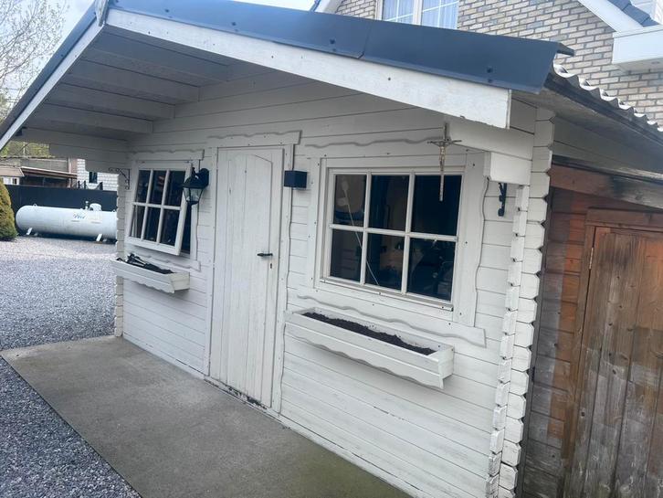 Cabane de jardin en rondins, Jardin & Terrasse, Abris de jardin, Utilisé, Cabane en bois, Enlèvement