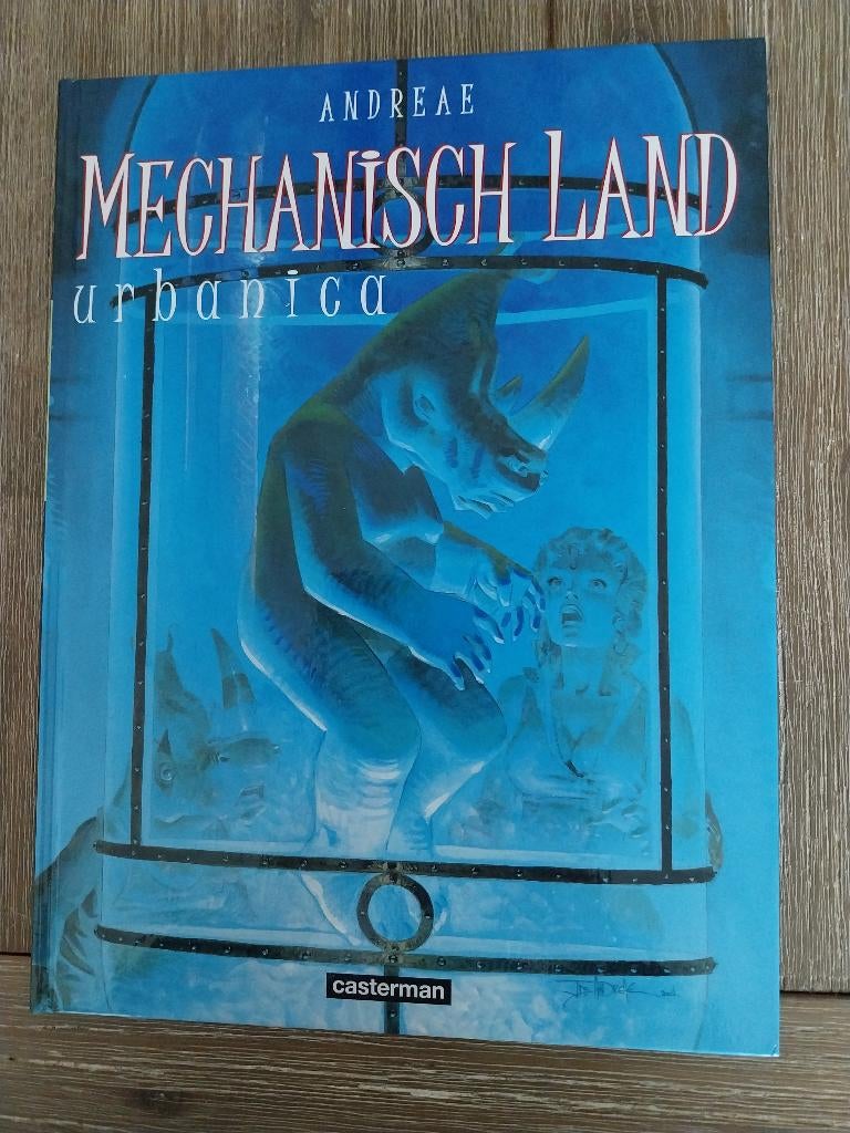 stripverhaal Mechanisch Land, Andreae, Eén stripboek, Ophalen of Verzenden, Zo goed als nieuw