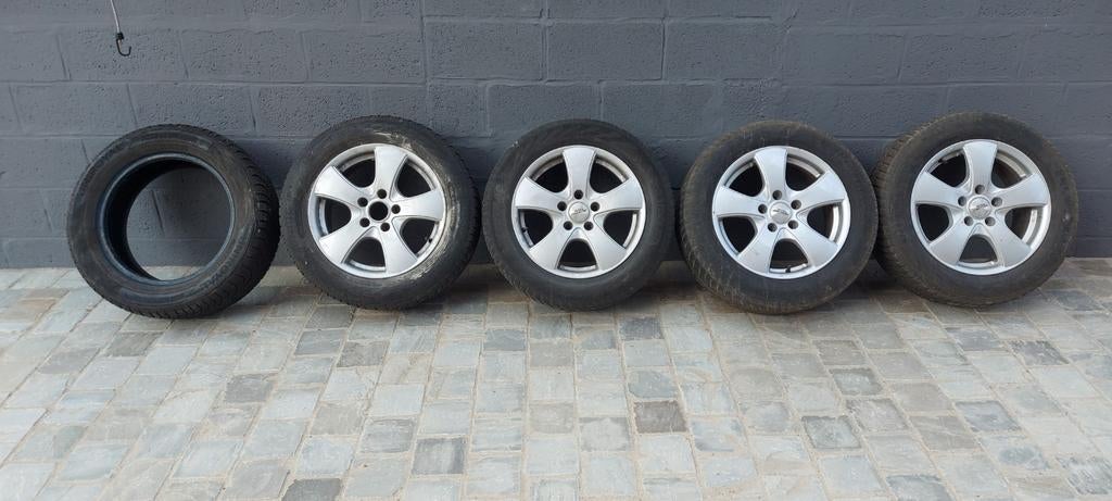 4 jantes R16 utilisées sur grand Scenic, 4 Saisons, 16 pouces, Véhicule de tourisme, 205 mm