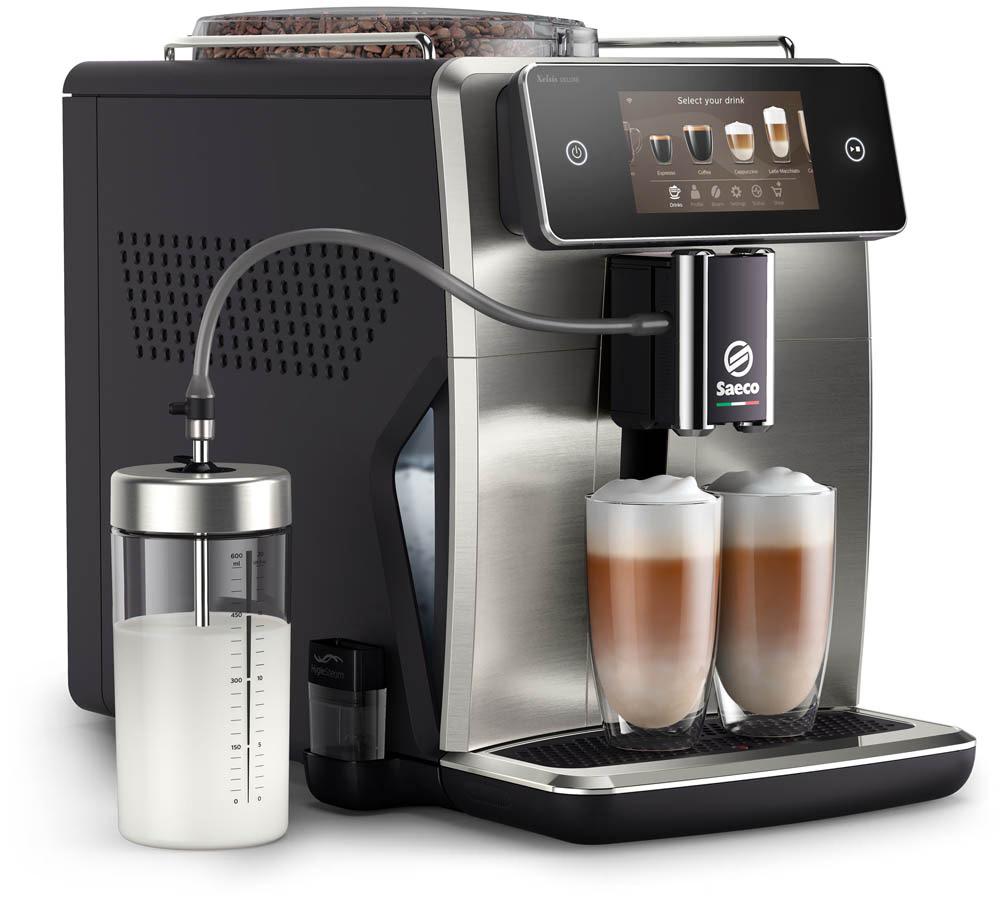 Saeco Xelsis Deluxe SM8785/00, Ophalen, Gebruikt, Espresso apparaat, Koffiebonen