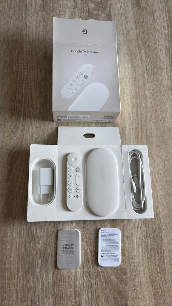 Google TV Streamer (4K), TV, Hi-fi & Vidéo, Enlèvement, Utilisé, HDMI, Moins de 500 GB