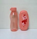 Tupperware « Petit Set Snack  Disney Princesse » rose saumon, Envoi, Neuf, Orange, Boîte