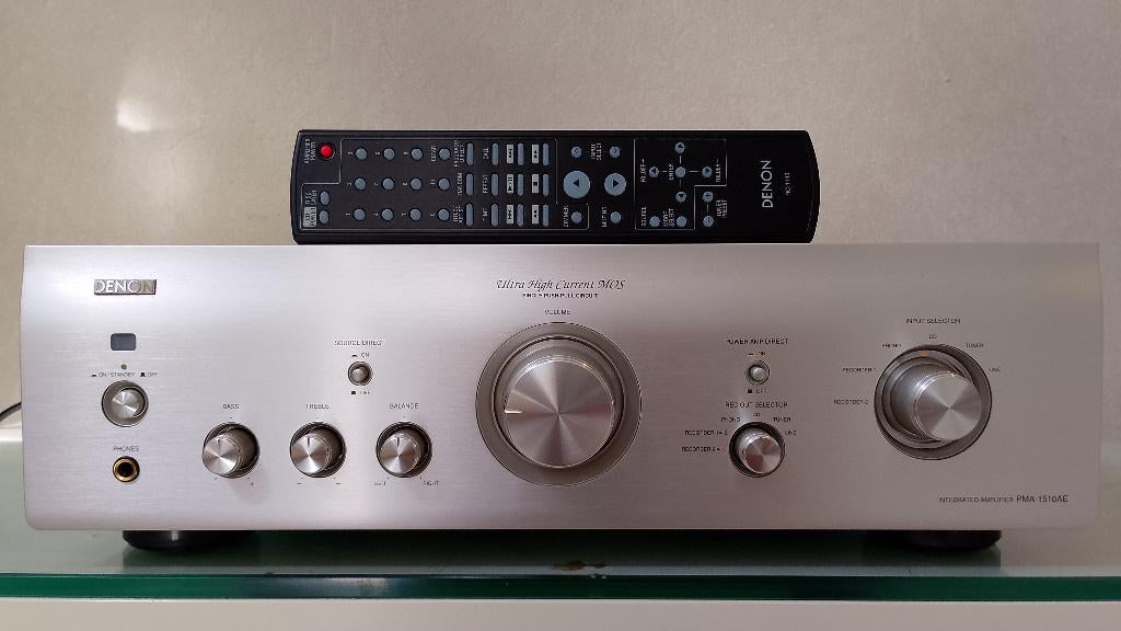 Denon PMA 1510 AE "TOP-VERSTERKER + AB & HANDLEIDING., Audio, Tv en Foto, Versterkers en Ontvangers, Zo goed als nieuw, Denon