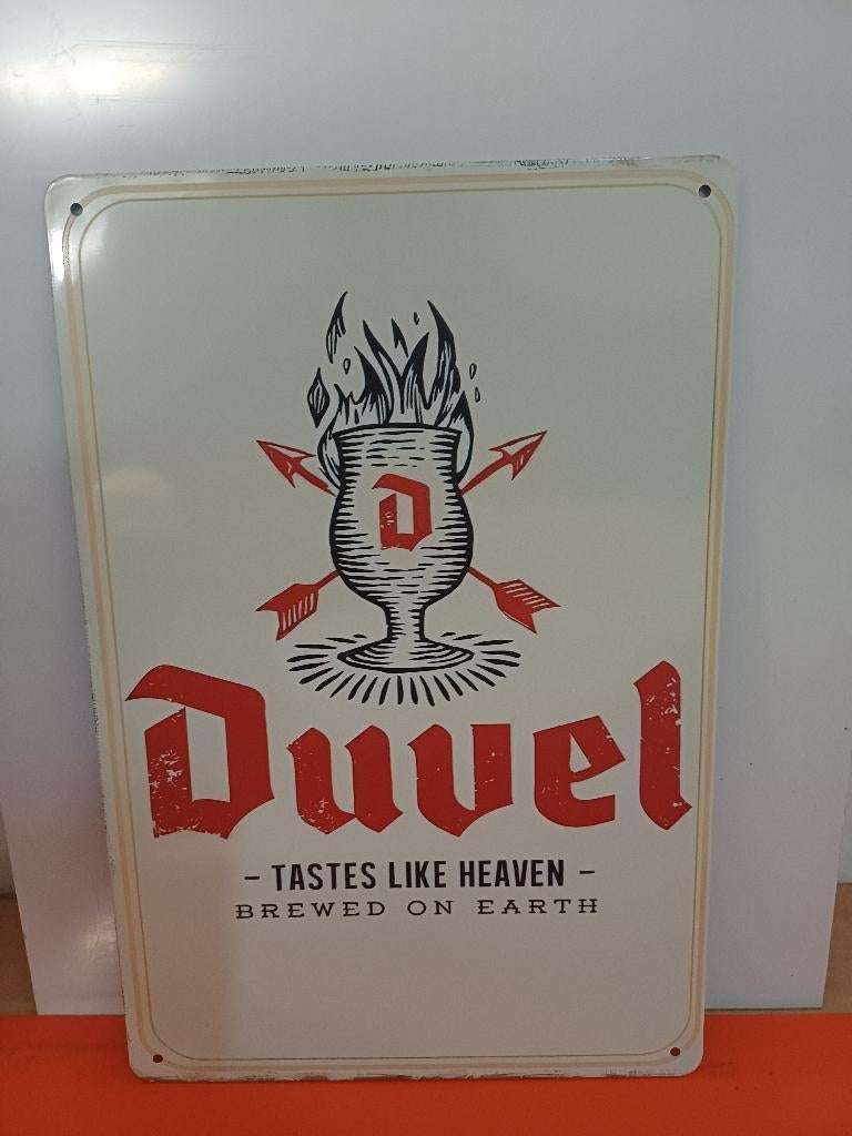Duvel muurbord, Verzamelen, Biermerken, Duvel, Verzenden