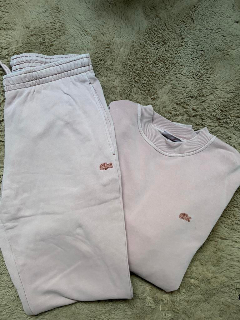 Lacoste joggingpak, Kleding | Dames, Truien en Vesten, Ophalen, Zo goed als nieuw, Maat 38/40 (M)