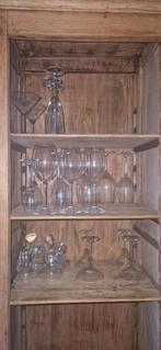 Verres, verres à champagne, à cocktail et à vin, Enlèvement