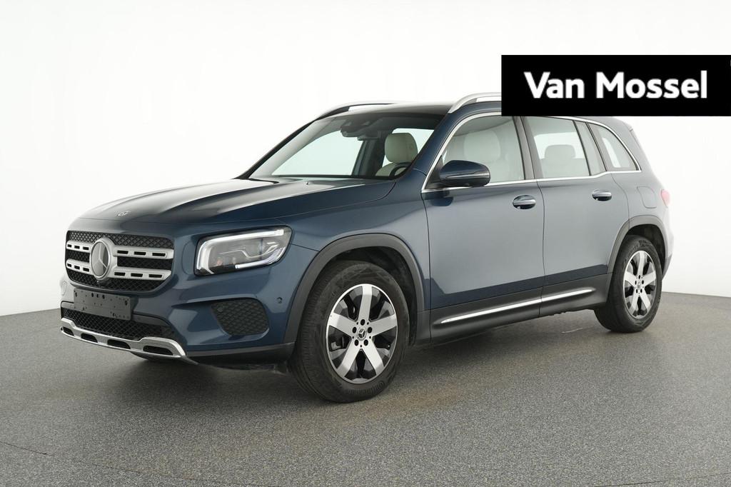 Mercedes-Benz GLB 200 d Luxury Line + PANORAMISCH DAK + LEDE, Gebruikt, Blauw, 146 g/km, Bedrijf