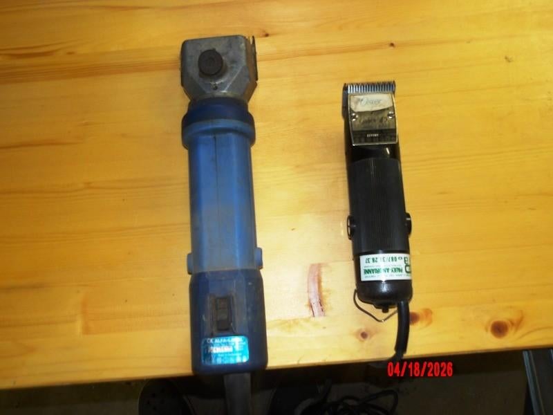 Tondeuses pour animaux, chevaux, moutons., Animaux & Accessoires, Enlèvement, Utilisé, Autres espèces