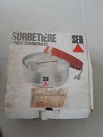 Sorbetmachine vintage seb made in france, Ophalen, Gebruikt, Koelelement