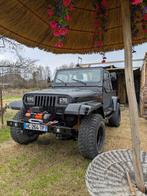 jeep wrangler yj, 2500 cc, Zwart, 4 cilinders, Zwart