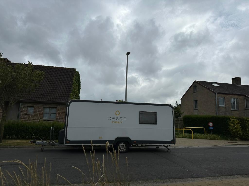 Caravan Knaus Deseo Plus, Caravanes & Camping, Caravanes, Particulier, jusqu'à 4, 1000 - 1250 kg, Siège standard, Knaus, 2 lits séparés